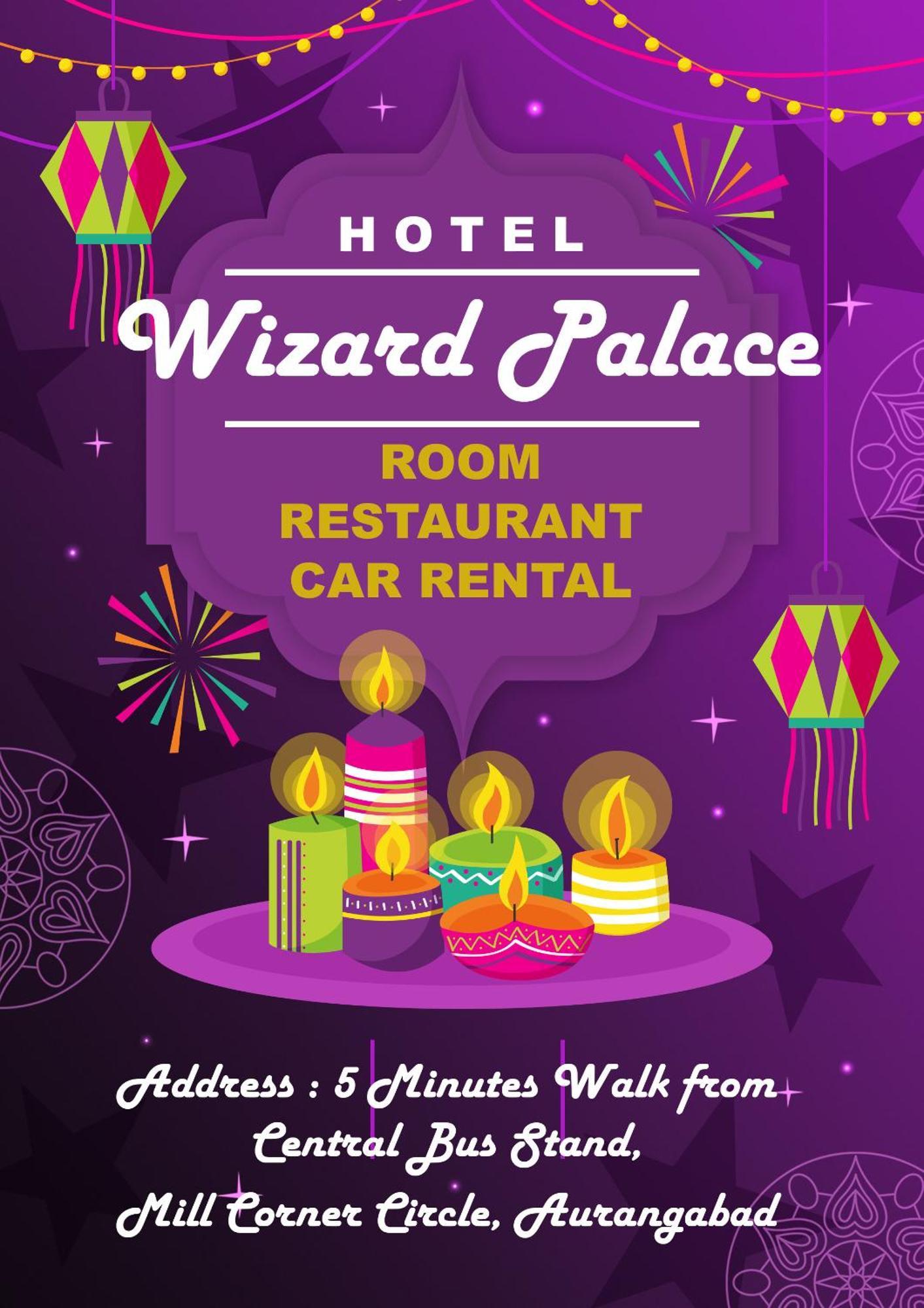 U2 Hotel Wizard Palace Аурангабад Экстерьер фото